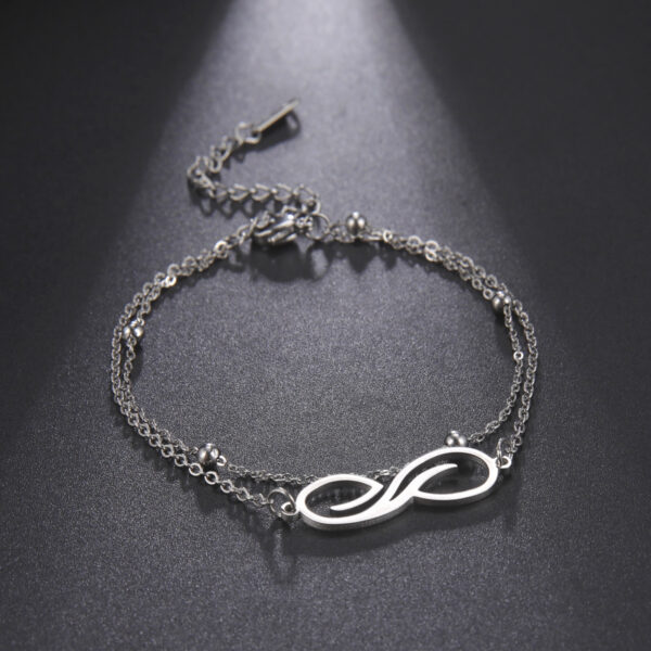 Infinite Symbol Beach Anklet - Imagen 6