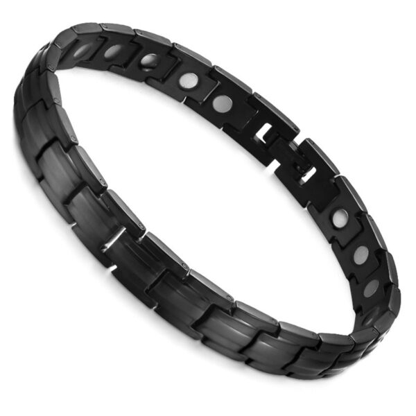 Stainless Steel Magnet Bracelet - Imagen 4