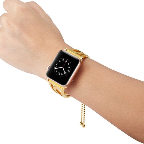Stainless Steel Hollow Watch Strap - Imagen 3