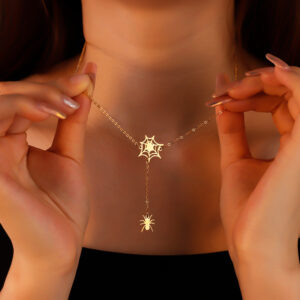 Spider Clavicle Necklace