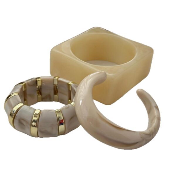 Blooming Resin Bracelet - Imagen 2