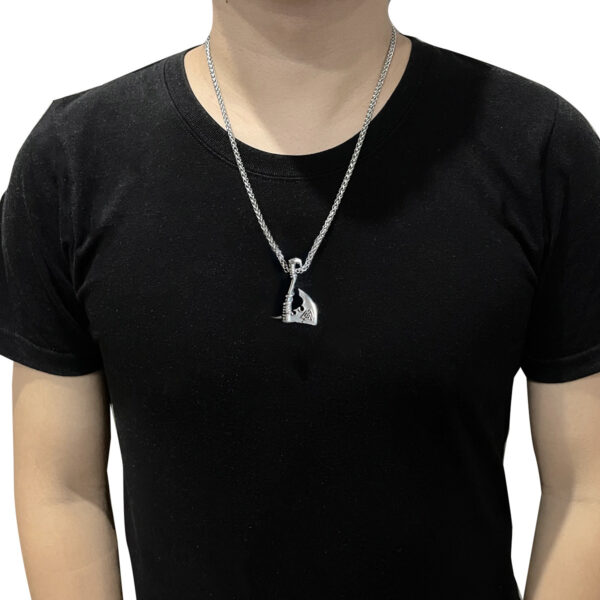 Necklace Stainless Steel Axe for Men - Imagen 4