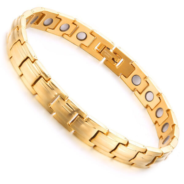 Stainless Steel Magnet Bracelet - Imagen 3