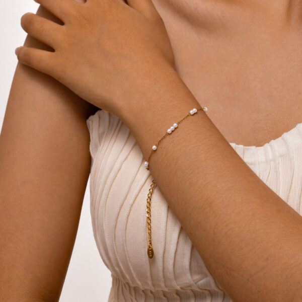 Lina Pearl Bracelet - Imagen 3