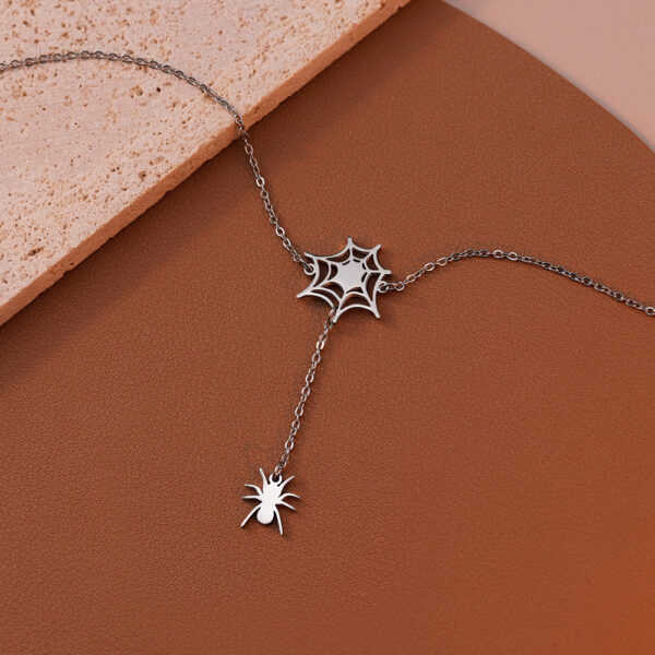 Spider Clavicle Necklace - Imagen 5