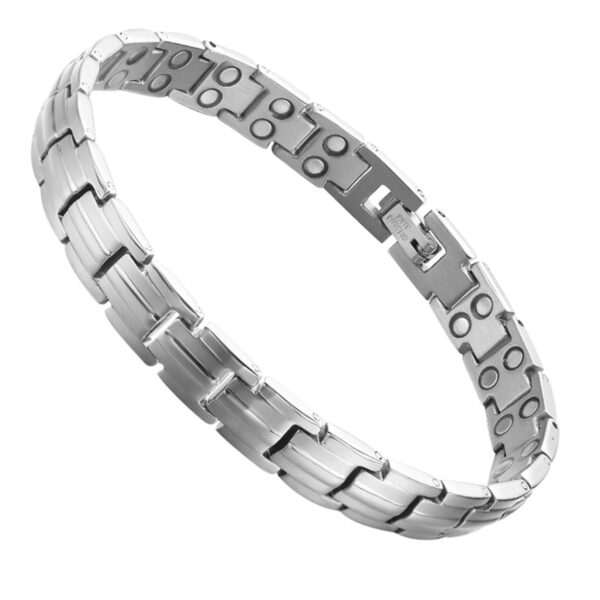 Stainless Steel Magnet Bracelet - Imagen 5