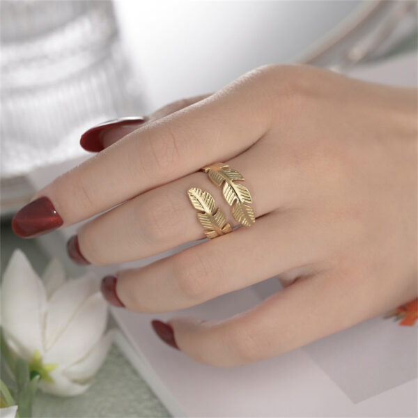 Feather Ring Open - Imagen 2