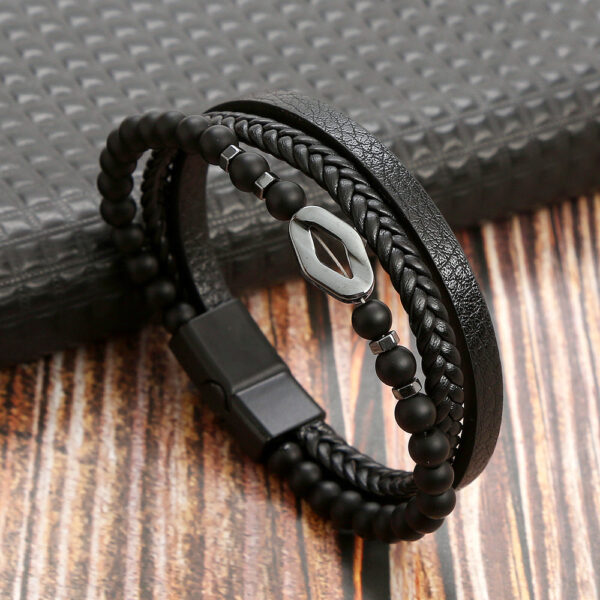 Diamond Natural Stone Bracelet - Imagen 4