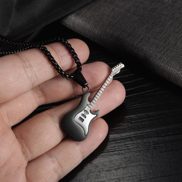 Guitar Classic Men's Necklace - Imagen 3
