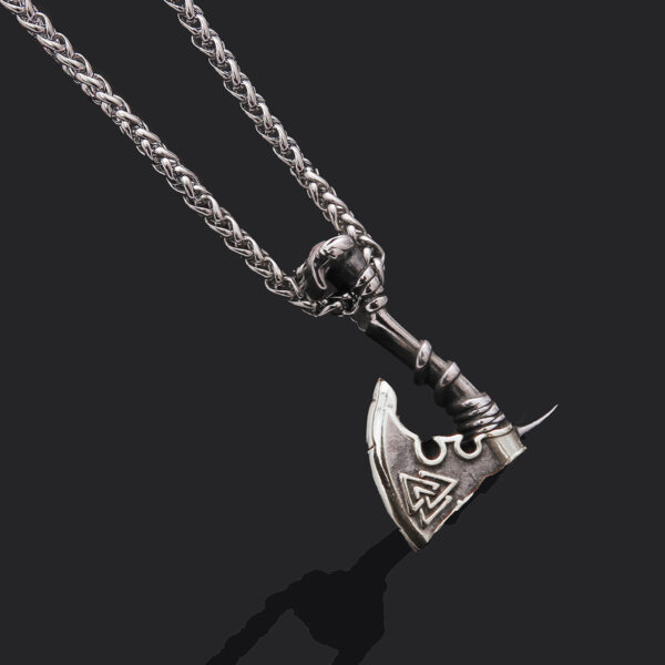 Necklace Stainless Steel Axe for Men - Imagen 2