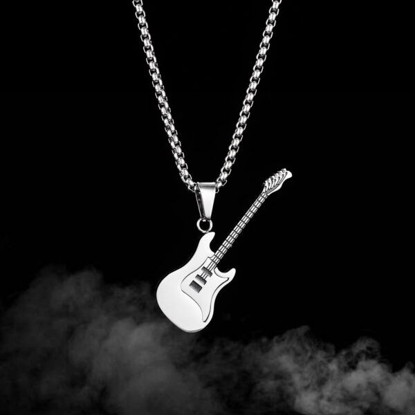 Guitar Classic Men's Necklace - Imagen 4