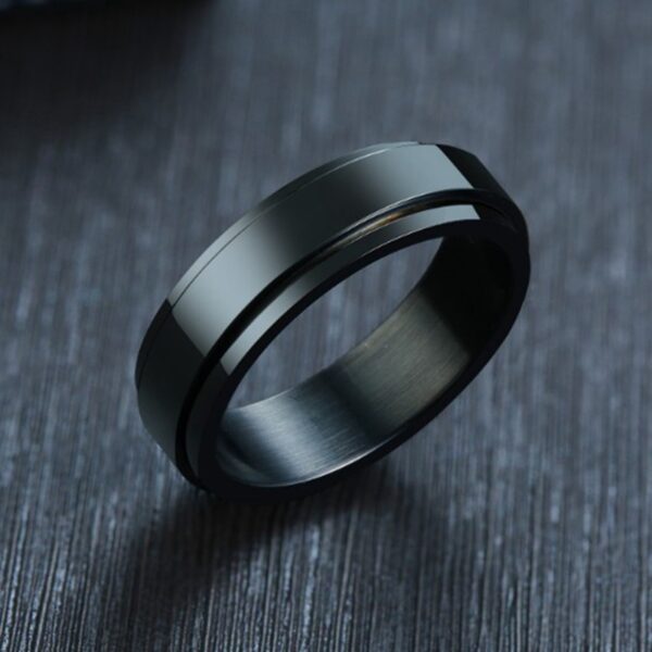 Rotatable Stainless Steel Ring - Imagen 5