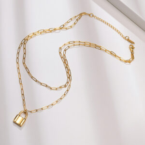 Stainless Steel Flat Long Lock