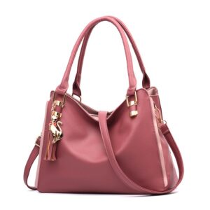 New Fashionable Simple Middle aged Handbag
