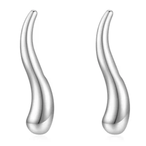 Minimalist long water droplet