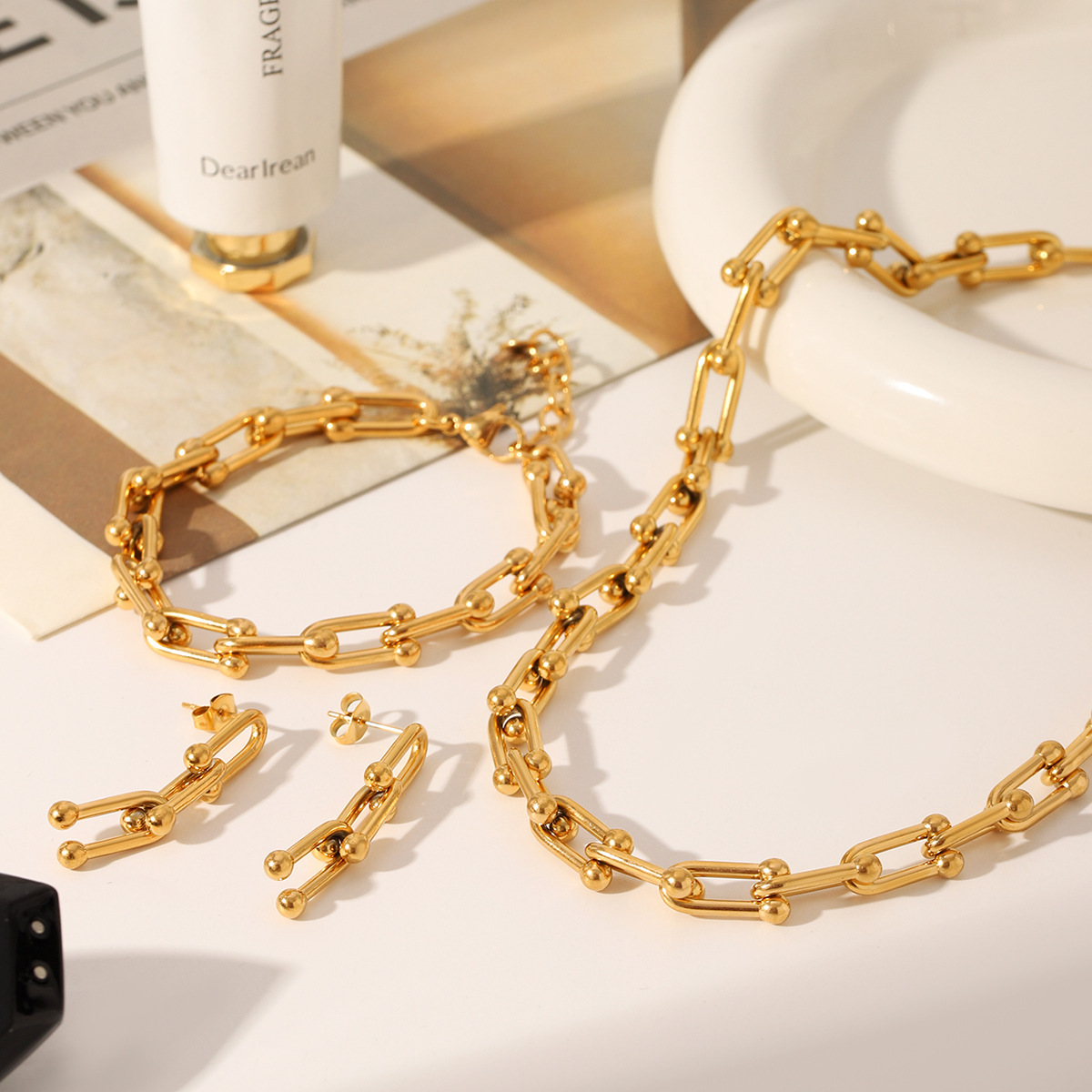 Stainless Steel Horseshoe Set - Imagen 8