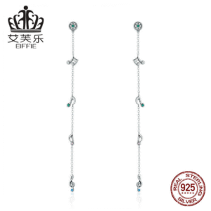 Musical Note Earrings 925