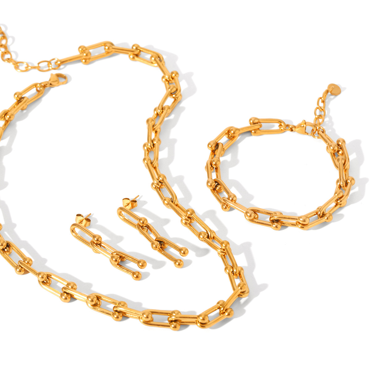 Stainless Steel Horseshoe Set