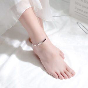 Glossy Oval Anklet